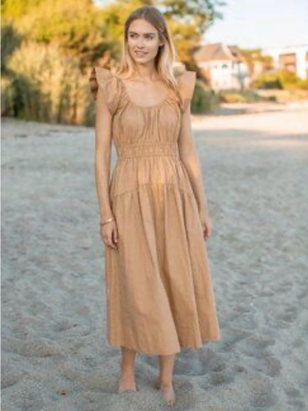 Marea Jane Dress XS tan